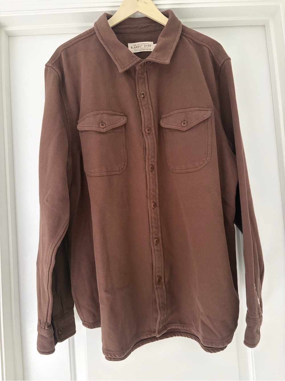 Outerknown Men's Blanket Shirt size XXL